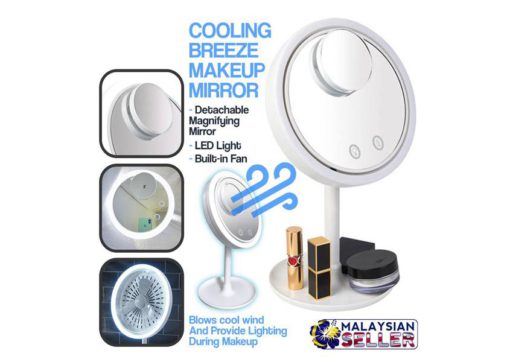 Illuminated Makeup Mirror with Fan Illuminated Makeup Mirror with Fan Beauty tools