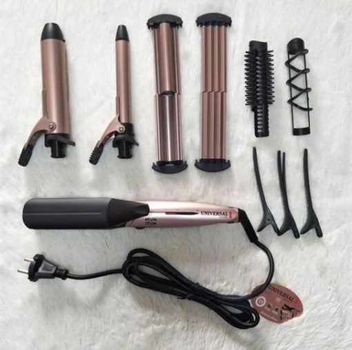 STRAIGHTENER AND CURLER-UNIVERSAL SALON PRO STRAIGHTENER AND CURLER-UNIVERSAL SALON PRO Hair Styling Electronics