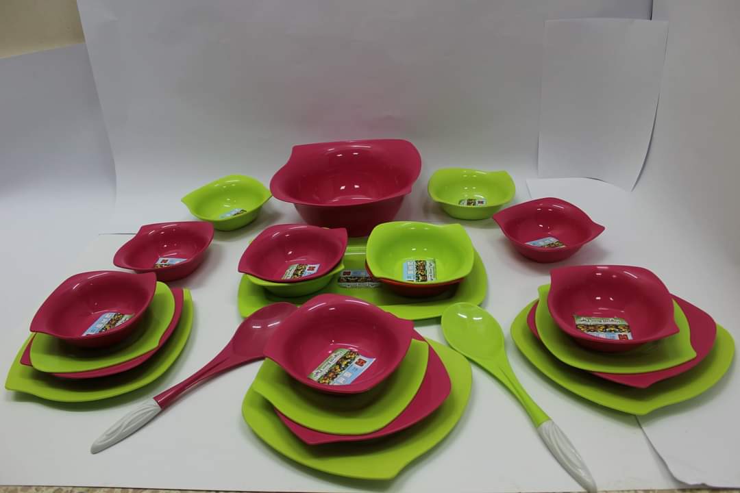 Diva Set Pink & Green Diva Set Pink & Green Kitchen & Dining