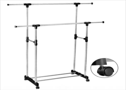 Portable Clothes Hanger Stand Portable Clothes Hanger Stand Bed & Bath