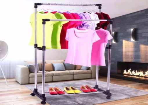 Portable Clothes Hanger Stand Portable Clothes Hanger Stand Bed & Bath