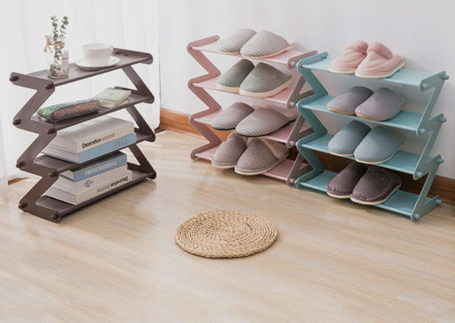 Shoes Rack Organizer – منظم الاحذية الزجزاج Shoes Rack Organizer – منظم الاحذية الزجزاج Home Decor