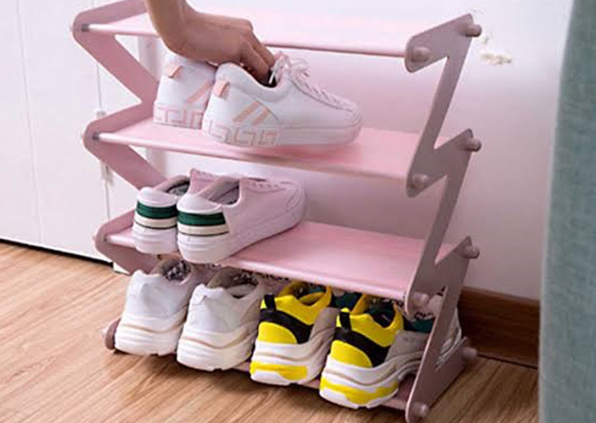 Shoes Rack Organizer – منظم الاحذية الزجزاج Shoes Rack Organizer – منظم الاحذية الزجزاج أدوات المنزل والتخزين Shoes Rack Organizer – منظم الاحذية الزجزاج Shoes Rack Organizer – منظم الاحذية الزجزاج أدوات المنزل والتخزين