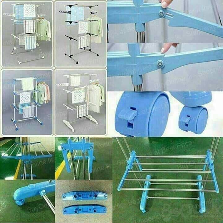 Leostar Laundry Racks -3Layers Leostar Laundry Racks -3Layers Bed & Bath