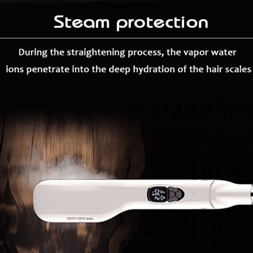 Steam Hair Straightening Brush RE-2041 Steam Hair Straightening Brush RE-2041 Hair Styling Electronics